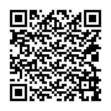 QR kód a telefonszámhoz +14029999920