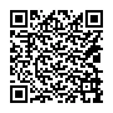 Código QR para número de teléfono +14029999931