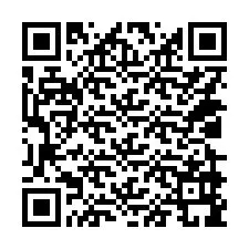 QR-code voor telefoonnummer +14029999948