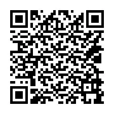 QR код за телефонен номер +14029999969