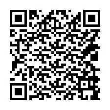 Código QR para número de teléfono +14029999971