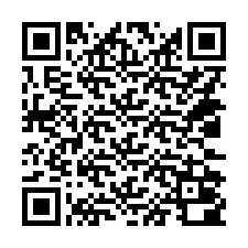 Kod QR dla numeru telefonu +14032000028