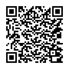 QR-код для номера телефона +14032000154