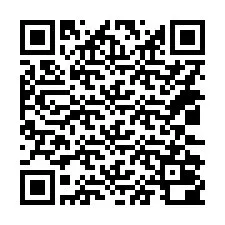 QR-код для номера телефона +14032000171