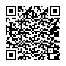 QR-код для номера телефона +14032000177