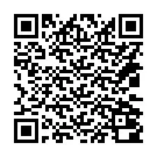 電話番号のQRコード +14032000311