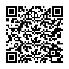 QR-code voor telefoonnummer +14032000315