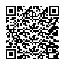 QR-koodi puhelinnumerolle +14032000339