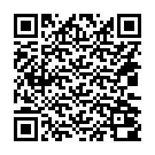 Código QR para número de teléfono +14032000350