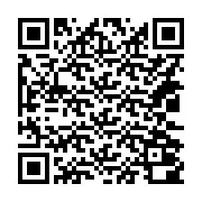 QR-code voor telefoonnummer +14032000375