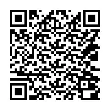 QR-code voor telefoonnummer +14032000379