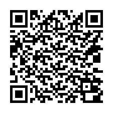 Código QR para número de telefone +14032000410