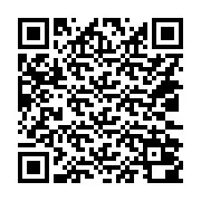 QR Code สำหรับหมายเลขโทรศัพท์ +14032000438