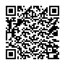 QR Code pour le numéro de téléphone +14032000489