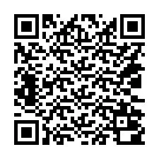 QR код за телефонен номер +14032000538