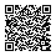 Código QR para número de teléfono +14032000554