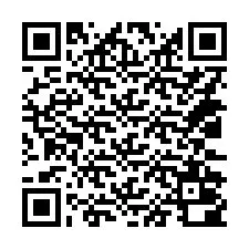 Código QR para número de telefone +14032000579