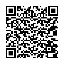 Código QR para número de teléfono +14032000580