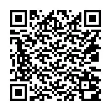 Codice QR per il numero di telefono +14032000588