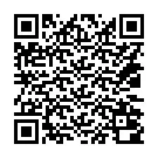 QR-koodi puhelinnumerolle +14032000589