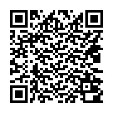 Código QR para número de teléfono +14032000592