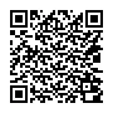 QR Code สำหรับหมายเลขโทรศัพท์ +14032000594