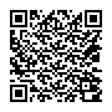 Kode QR untuk nomor Telepon +14032000619