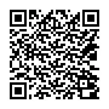 QR код за телефонен номер +14032000629