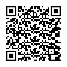 Código QR para número de teléfono +14032000630