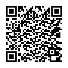 QR-code voor telefoonnummer +14032000669