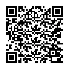 QR kód a telefonszámhoz +14032000678