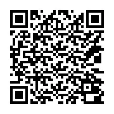 Código QR para número de teléfono +14032000681