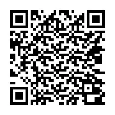 Código QR para número de teléfono +14032000696