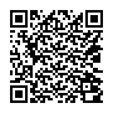 QR код за телефонен номер +14032000728