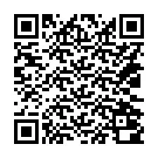 QR код за телефонен номер +14032000739