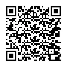 QR-koodi puhelinnumerolle +14032000745