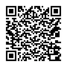 QR-code voor telefoonnummer +14032000805