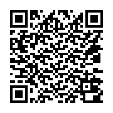 Kode QR untuk nomor Telepon +14032000808