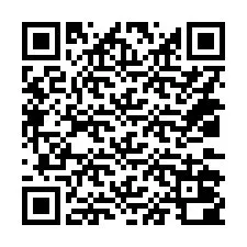 QR kód a telefonszámhoz +14032000809