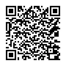 QR код за телефонен номер +14032000811