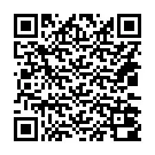 Código QR para número de teléfono +14032000815