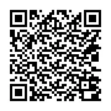 Código QR para número de telefone +14032000824