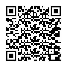 Código QR para número de telefone +14032000839