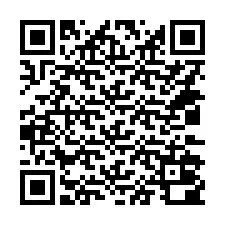 QR-code voor telefoonnummer +14032000844