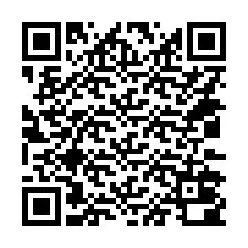 Codice QR per il numero di telefono +14032000854