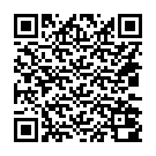 QR-koodi puhelinnumerolle +14032000914