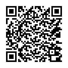 QR код за телефонен номер +14032000919