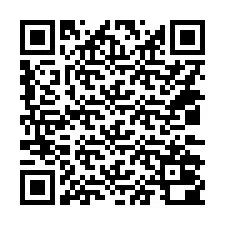 QR код за телефонен номер +14032000944