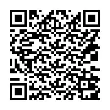 QR kód a telefonszámhoz +14032001000