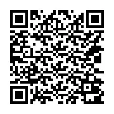 QR Code สำหรับหมายเลขโทรศัพท์ +14032001064